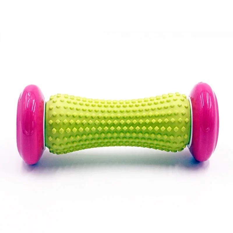 

1PCS Rubber Foot Massage Roller for Deep Tissue Acupresssure Recovery for Relax Foot Back Shoulder Leg Hand Tight Muscle рожевий