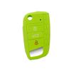 For Volkswagen GTI Folding 3-button Silicone Key Bag and New Passat Honeycomb Soft Rubber Car Remote Control Protective Cover