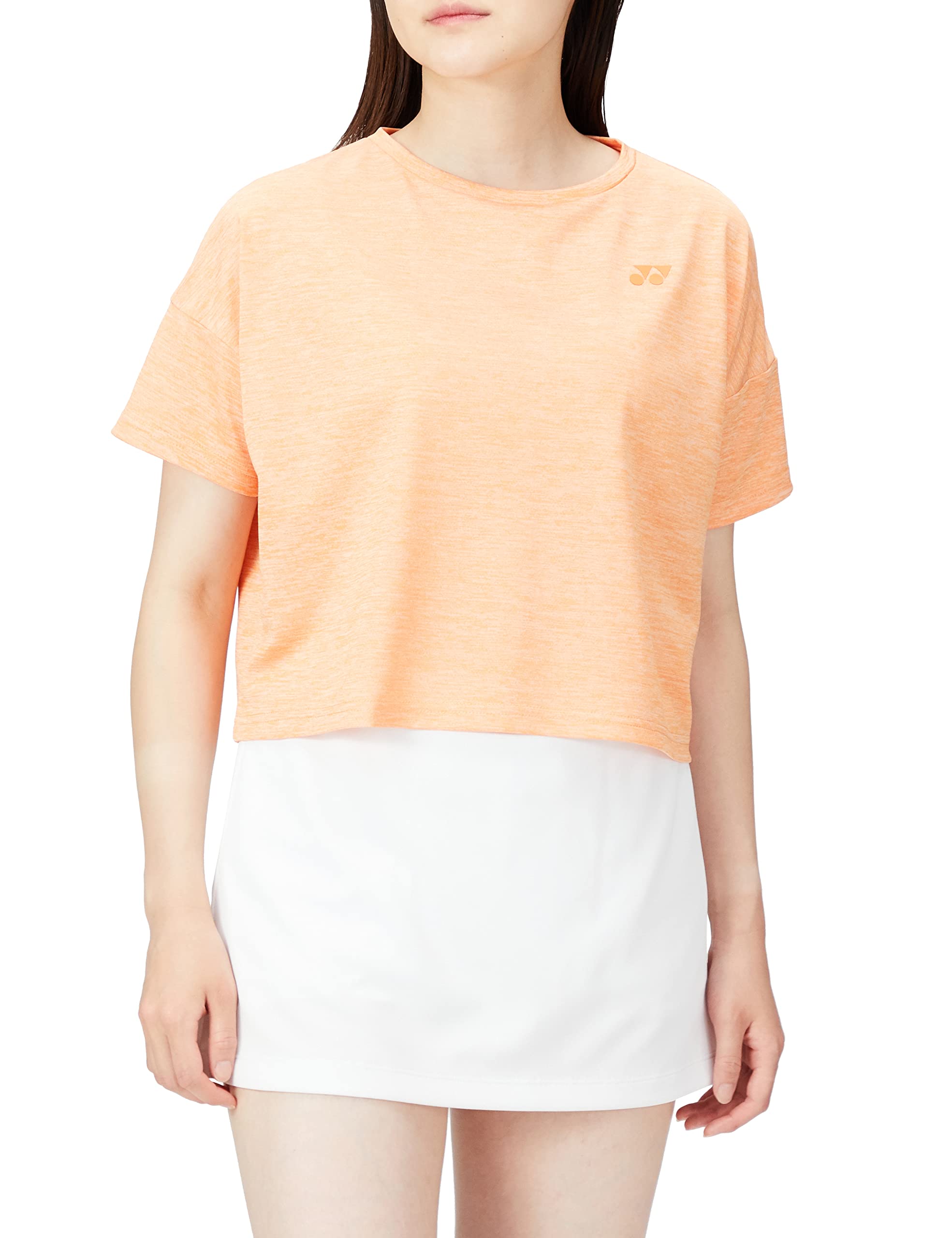 

Yonex Short Sleeve Dry Light Orange Size L Women s T-Shirt, (222),
