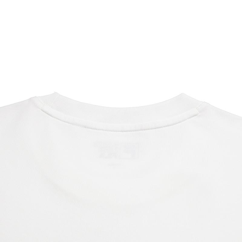 Fila Original Trendy Casual Sports T-Shirt Men Tops Cloud-White F61M629102FWT