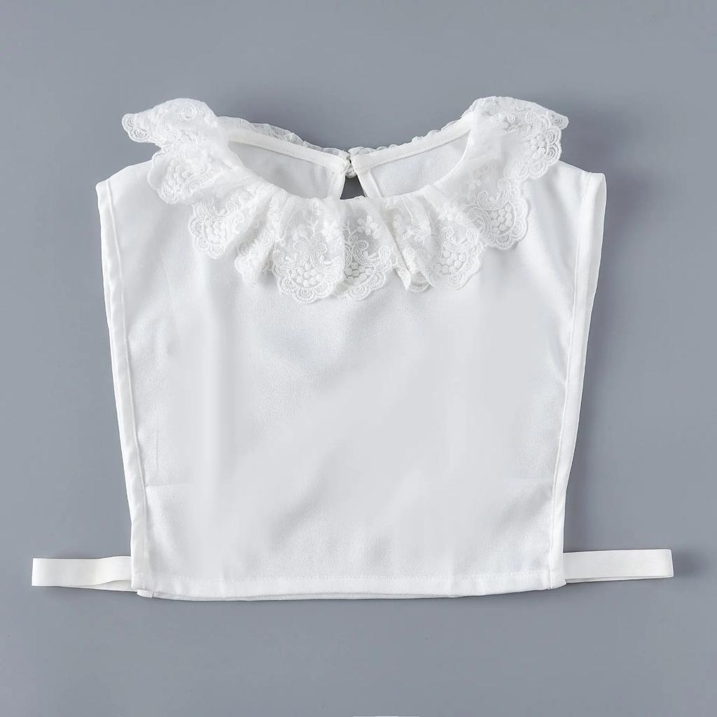 Spring/Autumn/Winter New Fake Collar Shirt Women's Neckwear Sweater Decchable Decorative Collar Female Lace Lapel Fake Collar