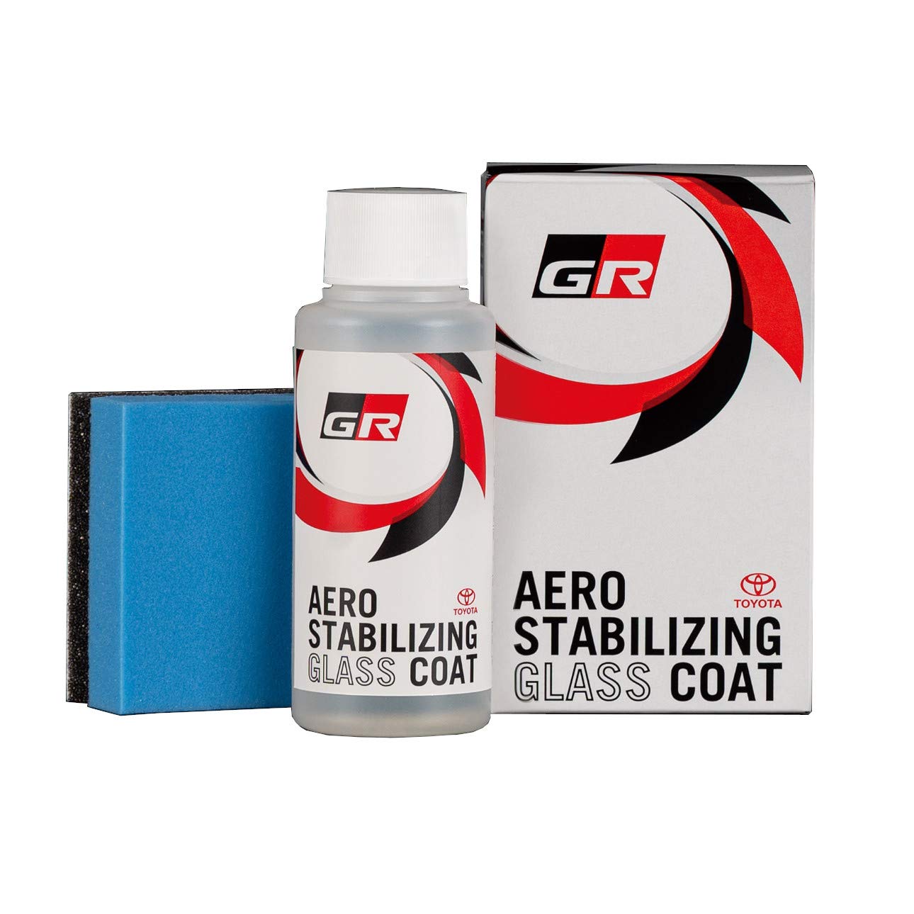 

TOYOTA GAZOO Racing GR Аэро Стабилизирующее Стекло Улучшение Аэродинамических Характеристик Стеклокерамическое Покрытие, Покрытие, 80 мл, 08871-00140