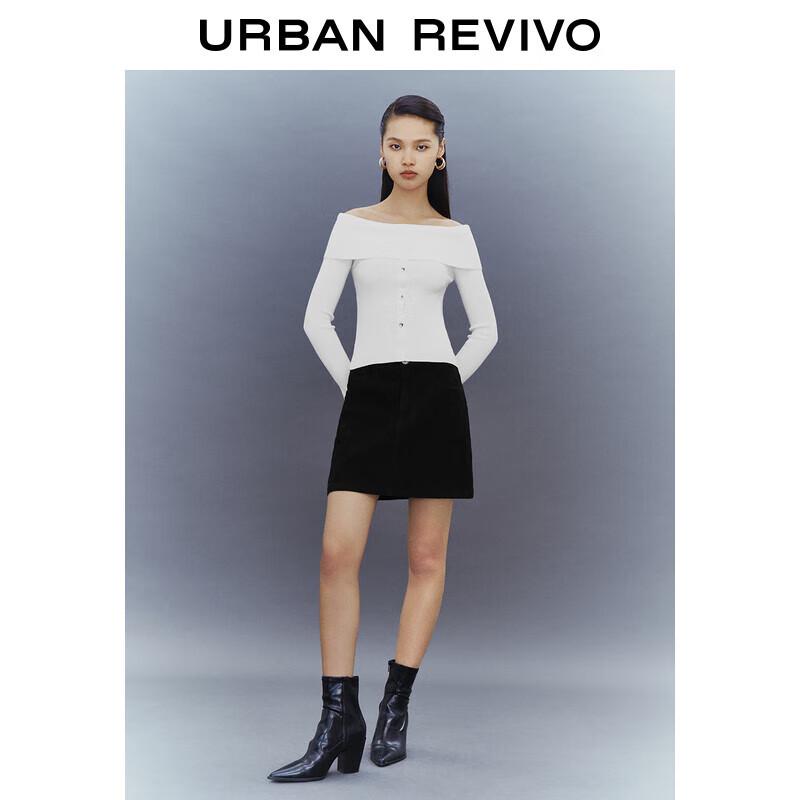 UR Women s Classic Quilted Denim Mini Skirt M