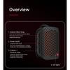Monster M3 Magnetic Clip-On Mini BT V5.4 Portable Outdoor Sport Wearable Wireless Bluetooth Speakers With Bass Mic