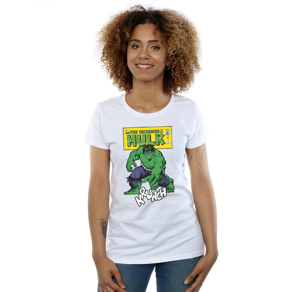 Hulk Womens/Ladies Krunch Cotton T-Shirt