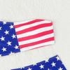 Dames Europeisk & Amerikansk Flagg-Inspirert Todelt Badeplagg - Malt Design, Sexy & Samlet Bikini