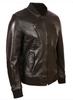 AVIATRIX Men's Real Leather Bomber Jacket (E0DB) - Black