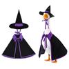 Halloween Witch Goose Outfit Witch Goose Costume Cloak with Witch Hat Outdoor