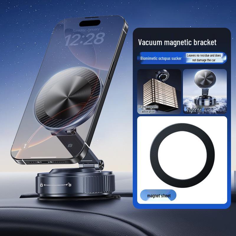 2026 All-Metal Magnetic Car Phone Holder for Center Console