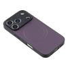 For iPhone 17 Pro Magnetic Case Carbon Fiber Texture TPU PC Phone Back Cover