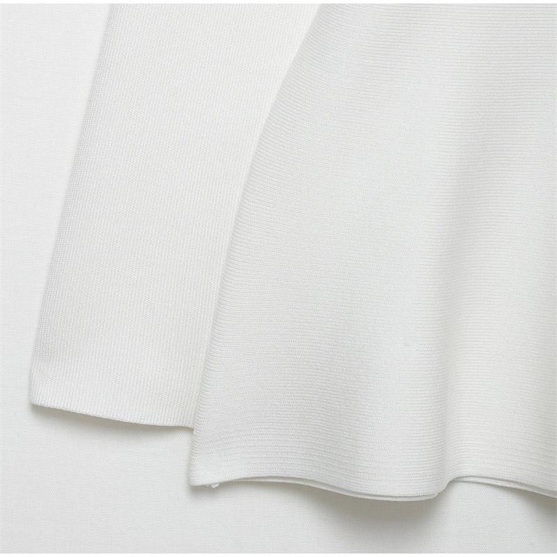 Women's Fashion Knitting Tops White Turn-Down Collar Long Sleeves Single-Breasted Cardigans Female 2025 Spring New Elegant Top