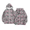 Women's Fashion Jacket Casual Printed Long-sleeved Hooded Cardigan Sweatshirts