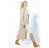 Fobya Cardigan Classic Cardigan Made of Natural Alpaca Wool and Maco Cotton