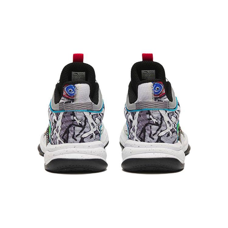 Anta Kids Cement Nemesis Non-Slip Shock Absorbing Wear-Resistant Mid-Top Basketball Shoes Kids basketball shoes 312241119-5