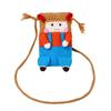 Diy Knit Bag Mini Shoulder Purse With Phone Pocket For Daily Use