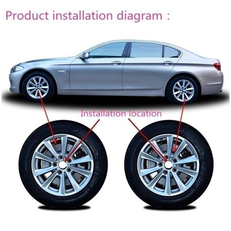 1/2/4 stücke x 2,2 ''56mm Metall Logo Auto Rad Center Hub Cap Abzeichen Aufkleber Emblem Aufkleber