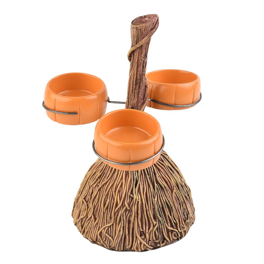 Halloween Broom Pumpkin Cups Halloween Party Is Perfect For Weddings Special Occasions Or Everyday Meals Resin Four Cups