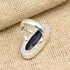 Blue Sapphire Lab-Created Gemstone Handmade 925 Sterling Silver Jewelry Ring For Women