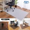 Sanko Gaming Stuhl Boden Einfach Platzieren und Licht Hergestellt in 160 x 90 cm 4 Matte, Schutz, Lang, Rutschfest, Schreibtisch, Anti-Rutsch, Kleben, Grau, Japan, KX-80,