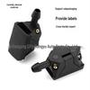 Adjustable Car Windshield Wiper Arm Nozzle, 4-Hole Spray, 8mm/9mm