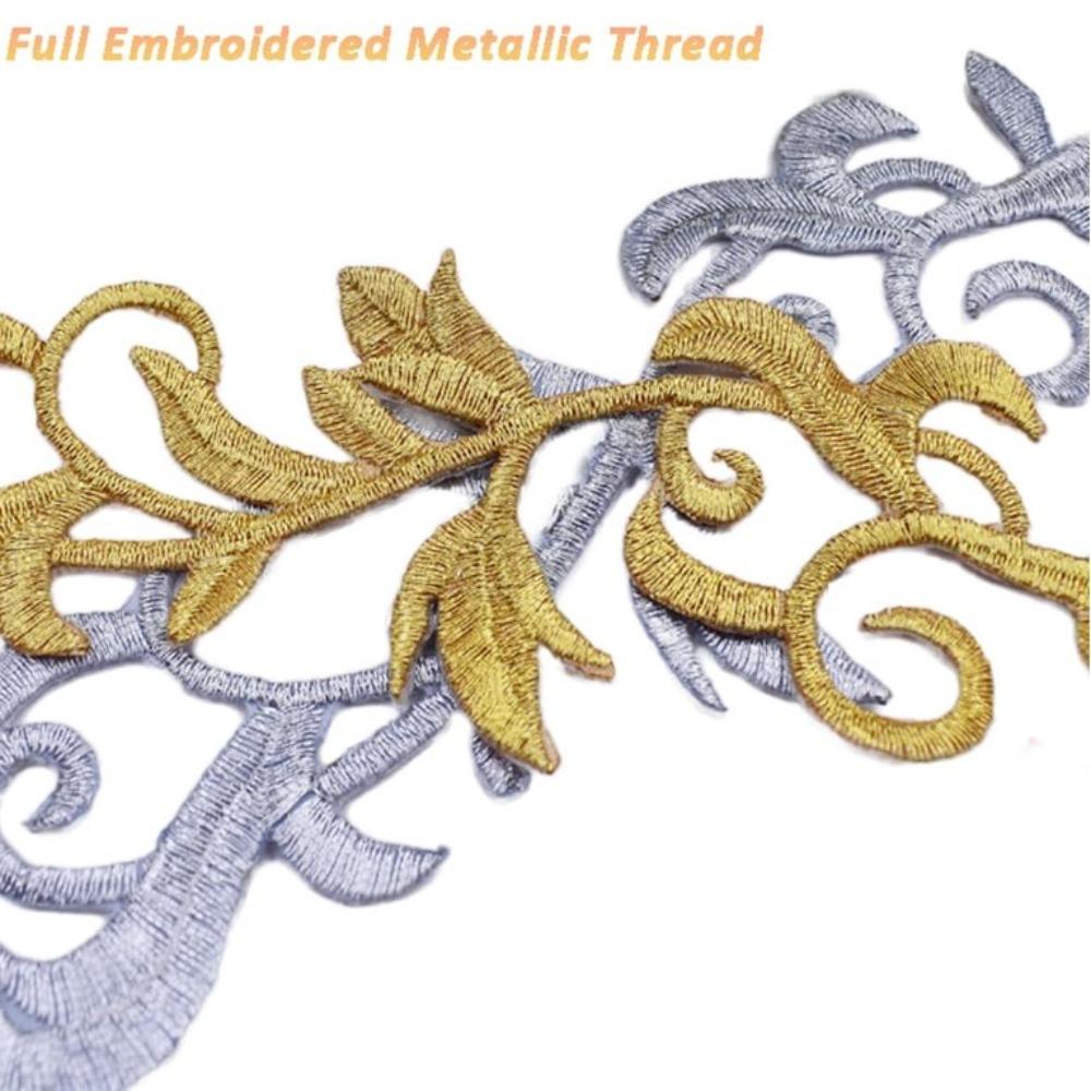 6pcs Lace Flower Lace Flower  Embroidered Patches  for Accessories Embellishment