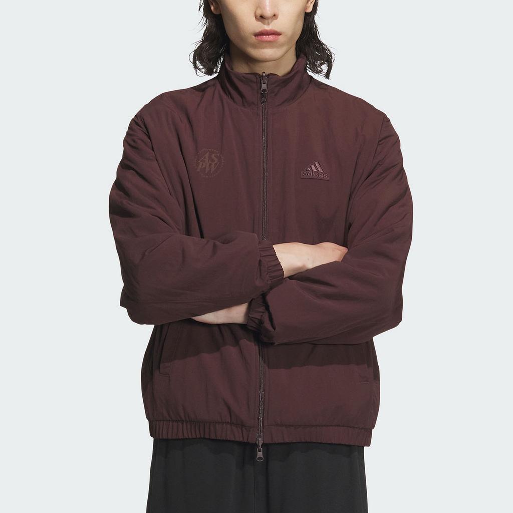 adidas FW24 Warm Woven Series Fashion Reversible Sports Casual Jacket JI6655