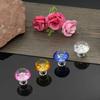 Vintage Door Colorful Glass Shinning Round Handles Pull Knobs for Kitchen Cabinet Cupboard Wardrobe Drawer by Jooan
