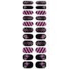 Halloween Full Nail Strips Full Nail Wraps Luminous Halloween Nails Stickers Gel Nail Strips Nails Art Decoration