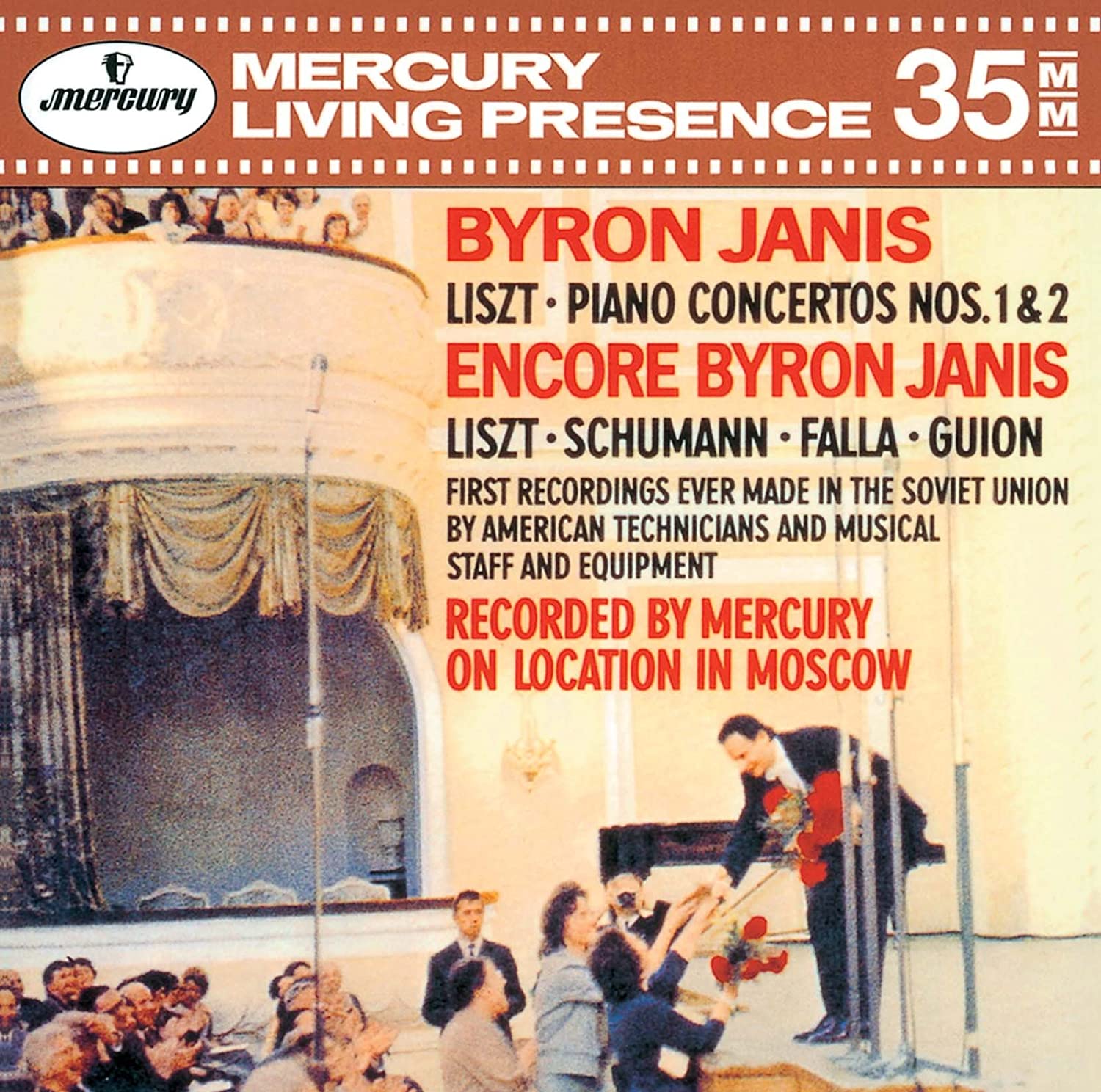 

CD BYRON JANIS Liszt Piano Concertos Nos 182 Sch UCCD4746 MERCURY 2024 Japan Classical