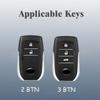 Zinc Alloy Car Key Case Cover For Toyota Land Cruiser 200 300 Prado Crown TLK 200 Yaris Cross Hilux Innova Fortuner Camry 55