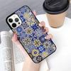 Boho Tile Mosaic Aesthetic Mobile Phone Cases Cover For iPhone 17 Air 16 15 14 12 13 11 Pro MAX apple Plus Coque