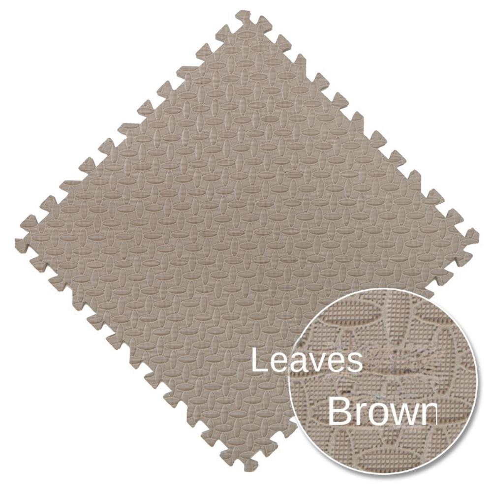 Thick Puzzle Mat for Children Non-Slip Leaf Grain Floor Mats Foam Floor Mat EVA Foam Mats  Gym