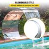 SucceBuy 60x30/40x20cm Pool Fountain Waterfall Stainless Steel Fountain Pond Garden Swimming Feature Decorative Hardware Faucet