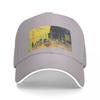 Café Terrace at Night by Vincent van Gogh Baseball Cap fashionable Beach Outing Golf Wear Hat Luxury Brand Boy Cap Women's