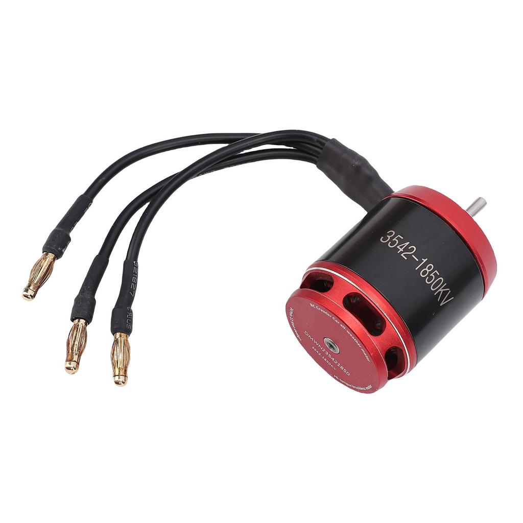 RC Low Linearity Brushless Outrunner Motor Replacement for Axial SCX10 1 10 4.0 Banana Plug 1850KV RC Crawler Outrunner