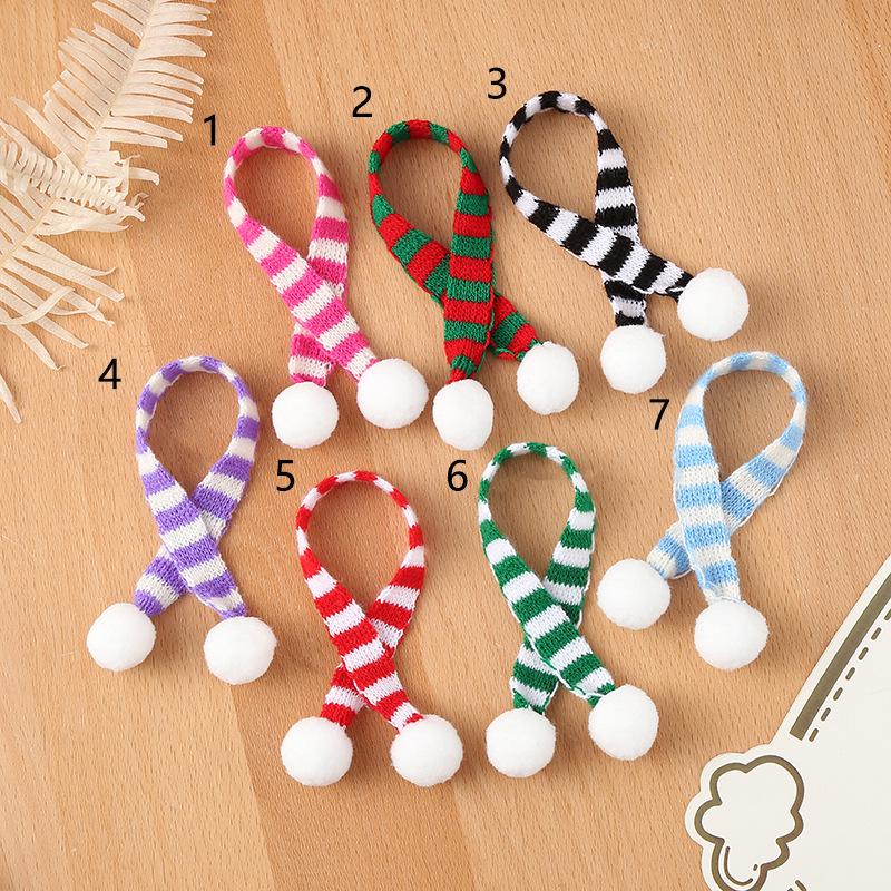 

Рождественский шарф, конфетная бутылка и шейный букет для медведя, игрушка, аксессуары