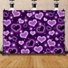 Red Pink Heart Balloon Background Multi Functional Love Banner Birthday Festival Wedding Couple Portrait Photography Backdrop