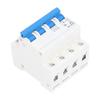 Miniature Circuit Breaker 4P Residual Current Isolator DIN Rail Mount AC 400V 25A