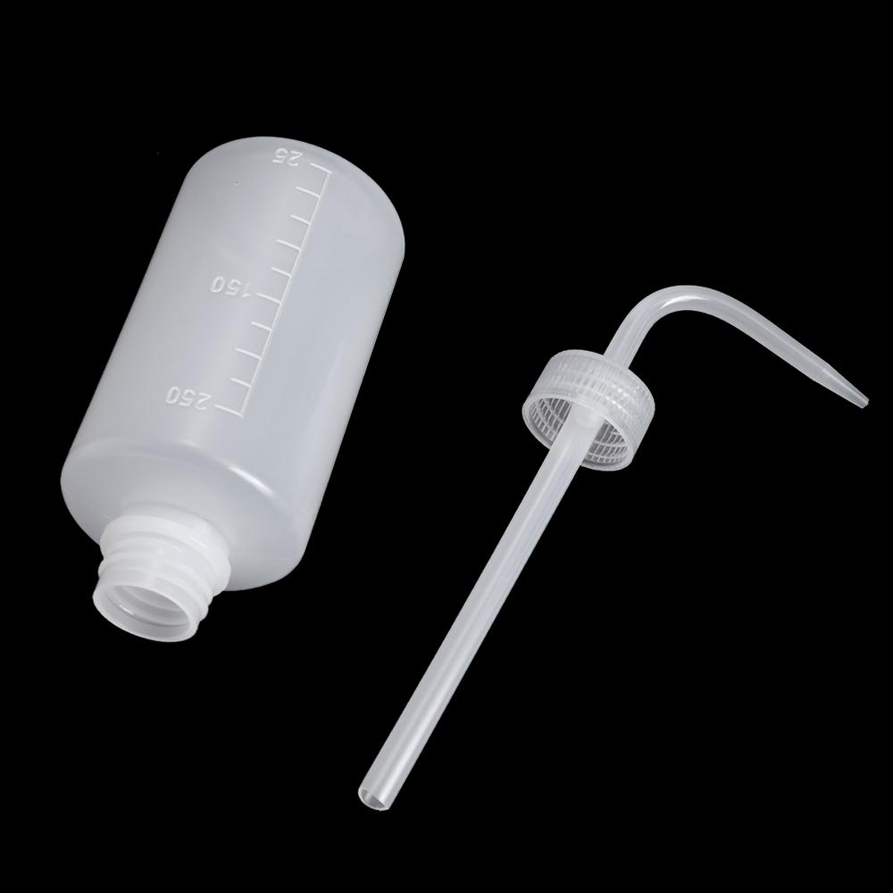 250ml/500ml Plastic Washing Succulents Alcohol Bottle Curved Mouth Gardening Watering Can