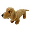 Dachshund Doll Throw Pillow Animal Dog Statue Ornament Plush Animal Figures for New Year Girlfriend Birthday Festival Party Toy