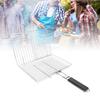 Grill Basket Portable Folding BBQ Grilling Rack for Fish Vegetables Shrimp Barbeque Cooking Accessories