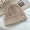 High-end wool rabbit down~ knitted wool hat for men and women, small ear protectors for autumn and winter, warm stacking hat, cold hat
