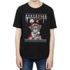 Tom and Jerry Boys Christmas Fair Isle T-Shirt