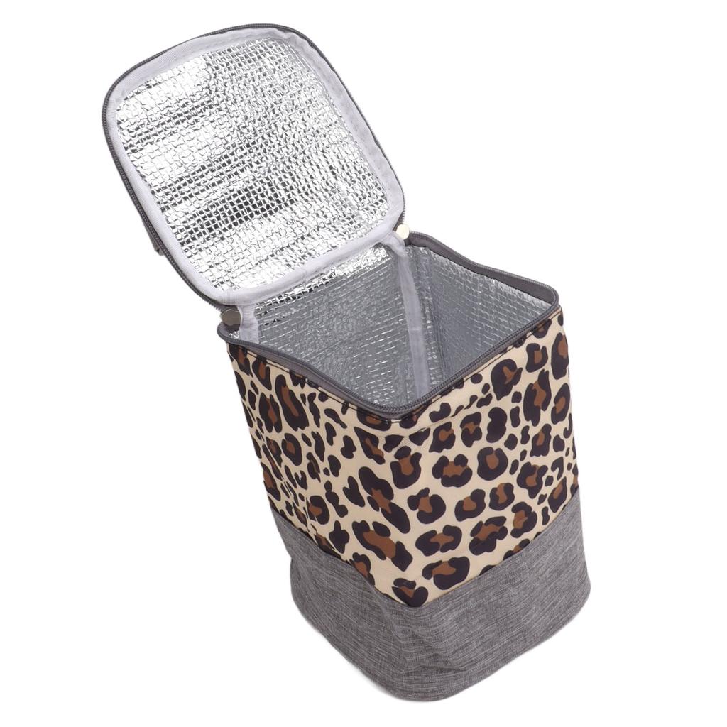 Ізольована сумка для дитячих пляшечок Водонепроникна переносна сумка-холодильник для підігріву грудного молока з ручкою для подорожей