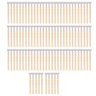 100 Stück Pogo-Pin 4-Zacken Pflaumenkopf-Typ Messingmaterial 2,36 mm 0,1 Zoll Rohrdurchmesser 34 mm 1,3 Zoll Länge Feder-Test-Pins