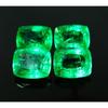 Emerald Green Colombian CERTIFIED Natural Cushion Cut 35.6 Ct Lot Loose Gemstone E-40