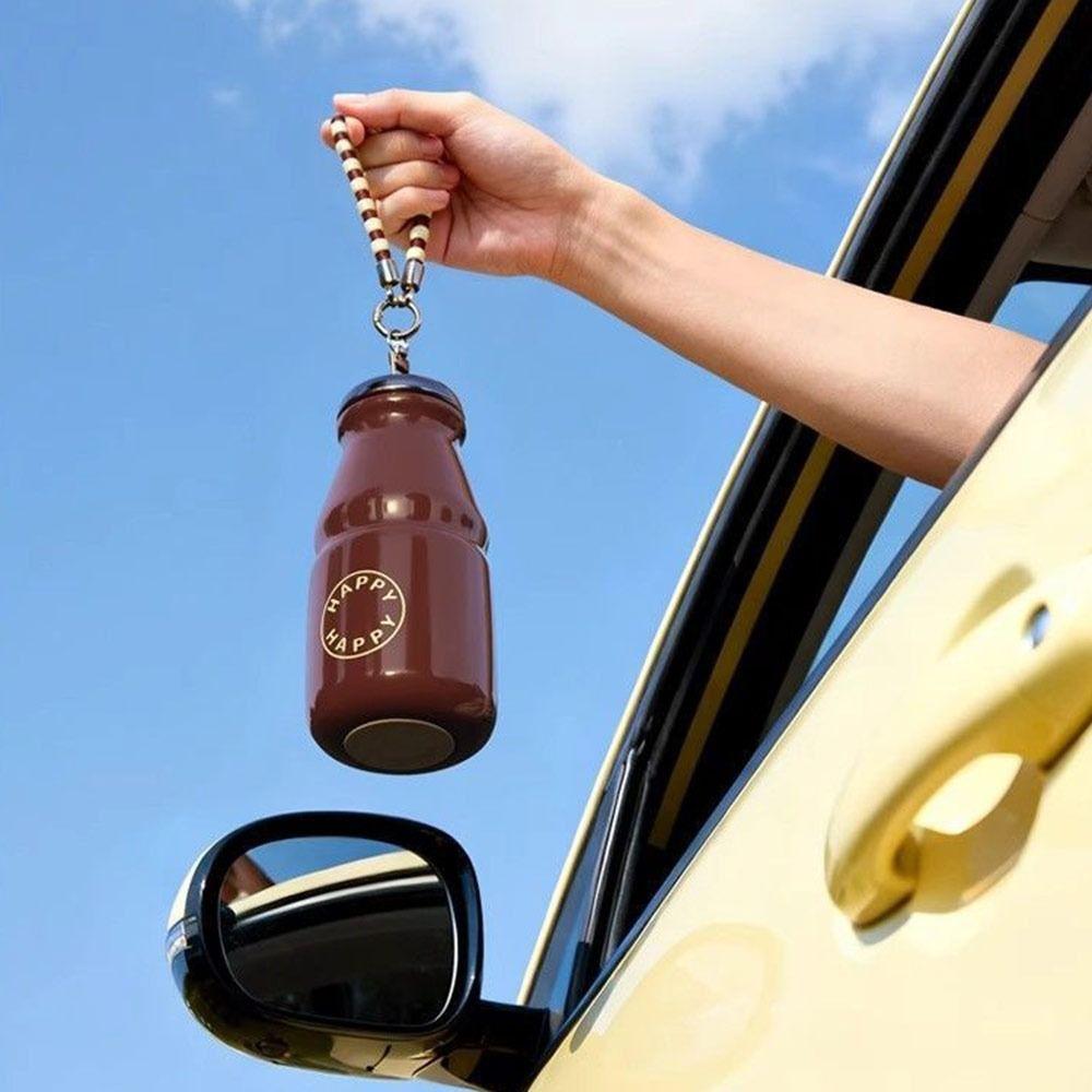 Handgehaltene isolierte Tasse Anti-Rutsch-Kaffeebecher Tragbarer Taschen-Milchbecher für Frauen Mädchen