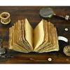 Leather Journal: Gothic Grimoire, Handmade Book of Shadows