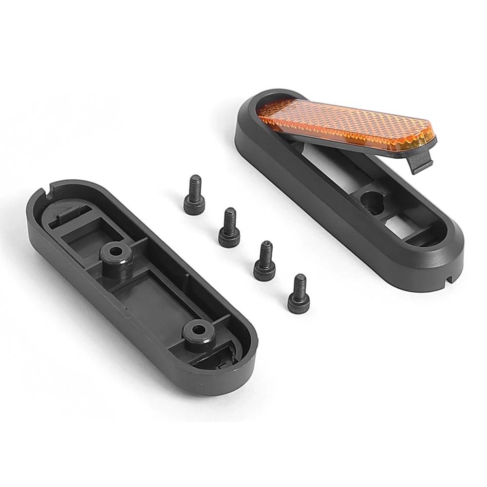 Rear Wheel Cover Hub Cap Protective Shell Reflective Sticker for Xiaomi Mi 4 Electric Scooter Decorative Cover Reflector Parts
