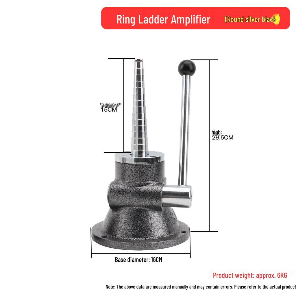 Manual Double/Single Rod Ring Expander and Reducer Tool for Jewelry Crafting